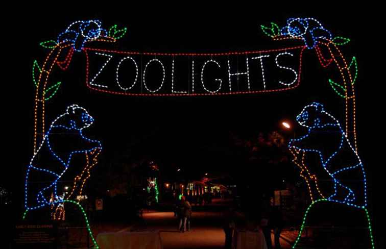 ZooLights Fotos Urlaubslichter im National Zoo / Washington, D.C.