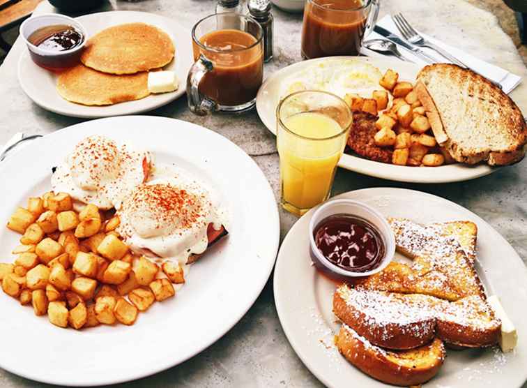 10 gute Restaurants für Outdoor-Brunch in Manhattan / New York