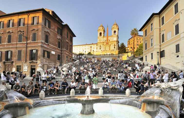 6 saker att se och göra nära Spanska trappan i Rom / Italien