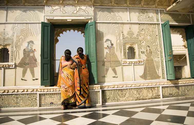 8 Regal Udaipur City Palace Komplex Attraktionen / Rajasthan