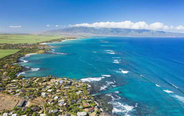 Un tour de conduite de l'Upay Maui / Hawaii