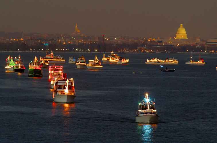 Alexandria Boat Parade-foto's / Washington, D.C..