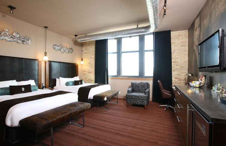 Beste modieuze hotels in Milwaukee / Wisconsin