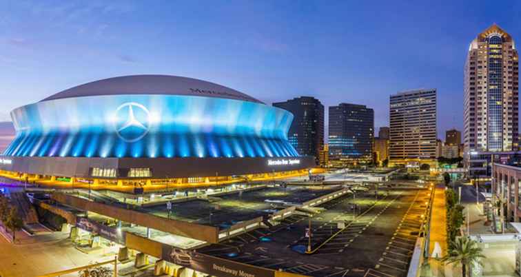 Bästa ställen att äta nära New Orleans Superdome / Louisiana