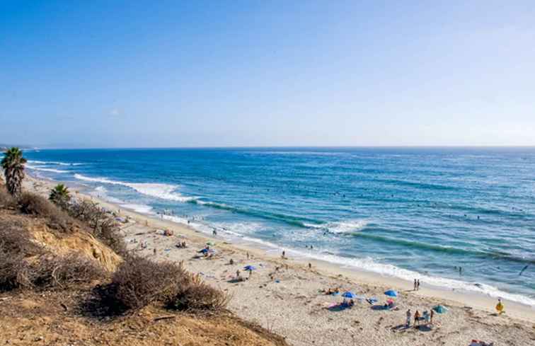 Camping a San Elijo State Beach di San Diego / California