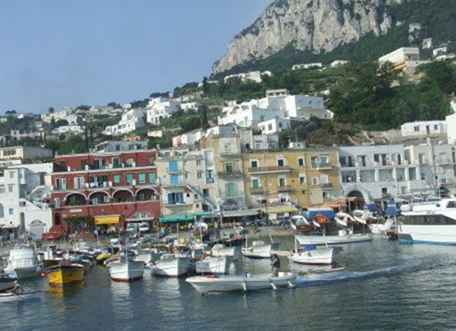 Capri - Italiaans eiland voor de kust van Amalfi / Italië