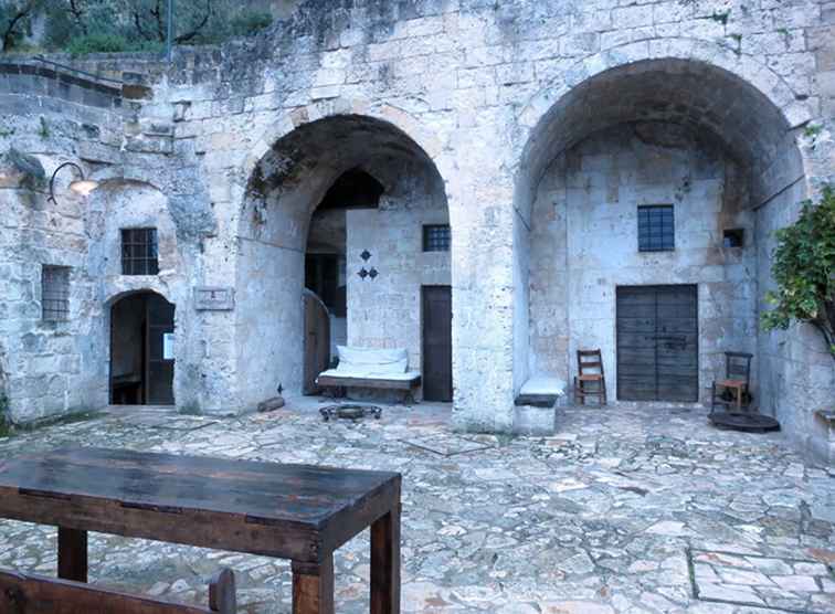 Cave Hotell i Matera / Italien