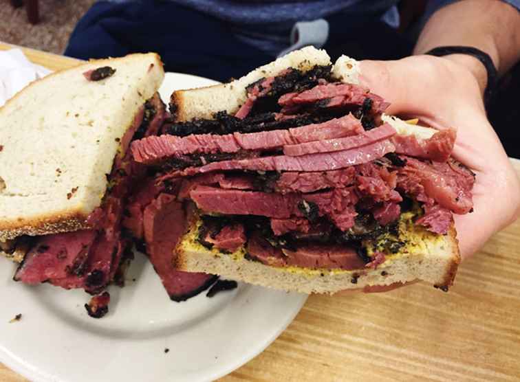 Comida clásica de la ciudad de Nueva York / Nueva York