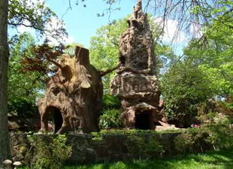 Crystal Shrine Grotto op Memorial Park Cemetery / Tennessee