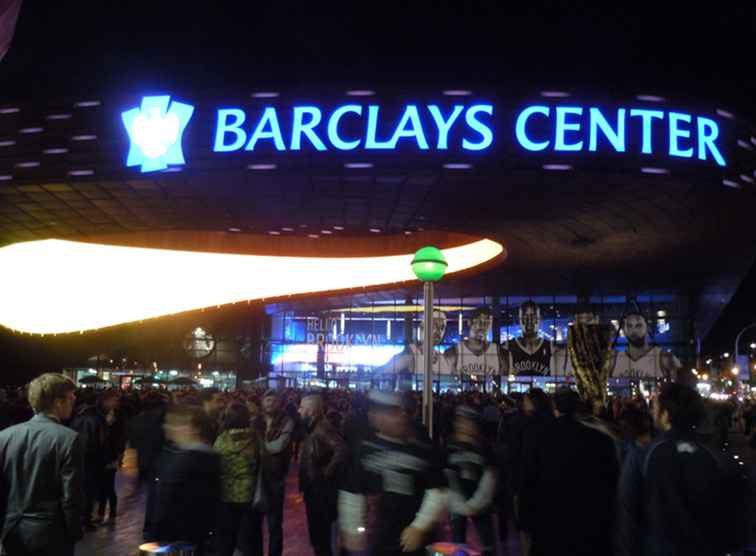 Opzioni alimentari presso il Barclays Center / New York