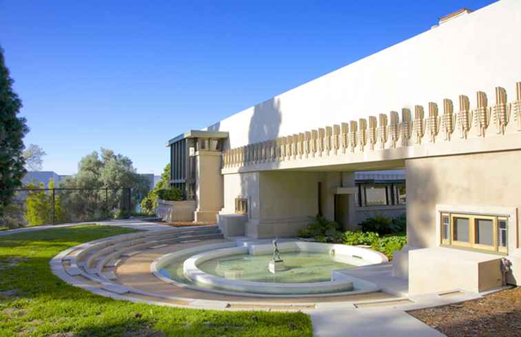 Frank Lloyd Wright-huizen en gebouwen in Los Angeles / Californië