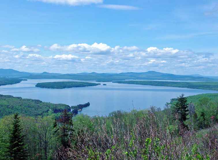 Hauteur de terre Trouver ce haut Maine Photo Op Près de Rangeley