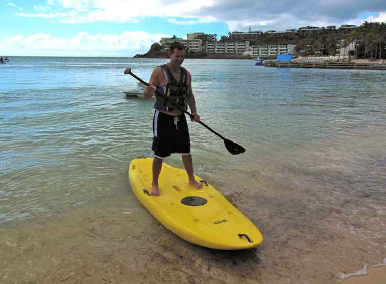 Lär dig att stå upp Paddleboard i Karibien / 