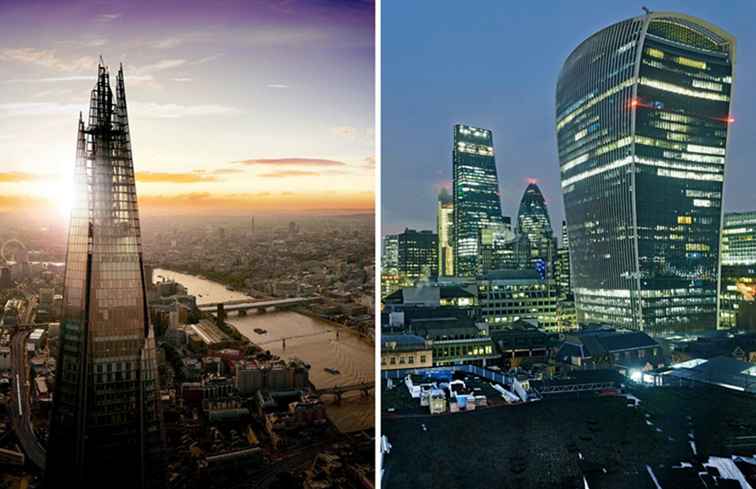 Londons bästa observationsdäck The Shard vs Sky Garden / england