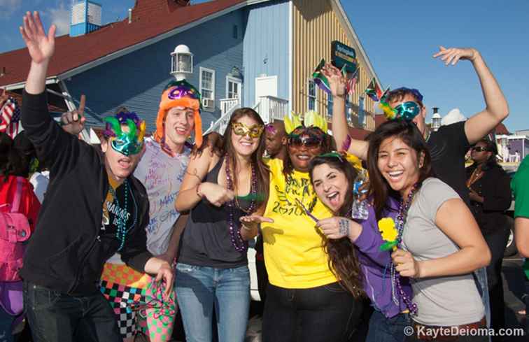 Mardi Gras in Los Angeles / Californië