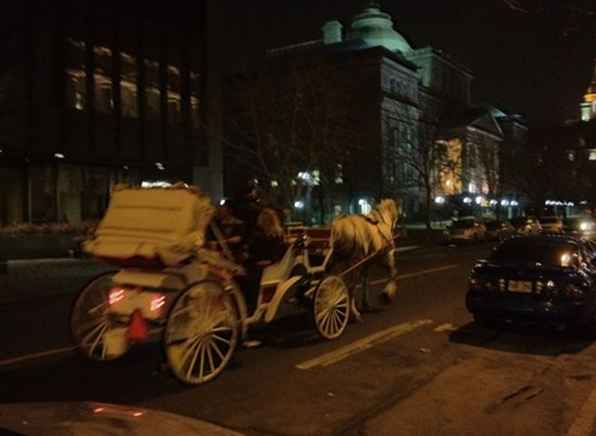 Altes Montreal in der Nacht / Montreal