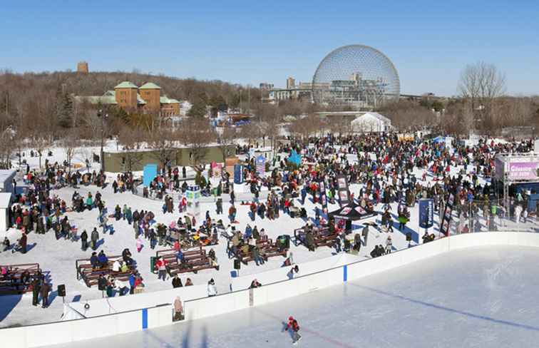 Parc Jean-Drapeau Winter Atracciones temporada 2018 / Montreal