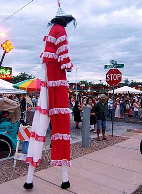 Route 66 Zomerfeest in Nob Hill / New Mexico