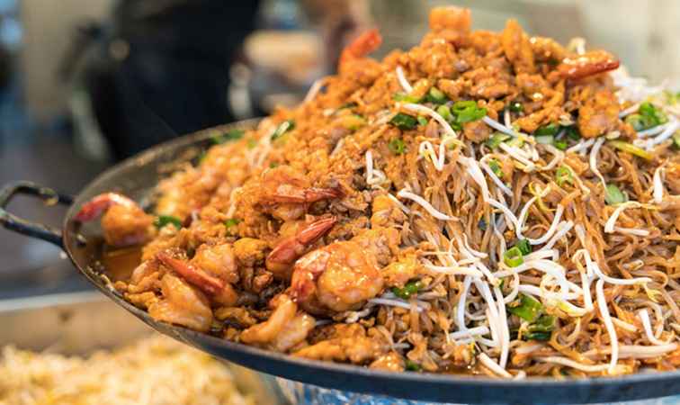 Sydostasiens topp ti livsmedel för resande ätare