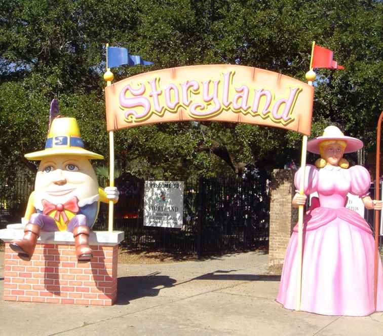 Dé un paseo por Storyland en City Park en New Orleans / Luisiana
