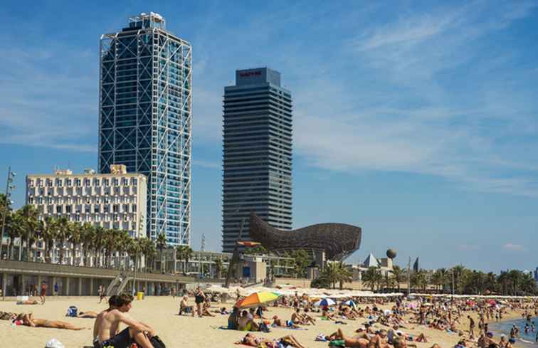 Le 10 migliori spiagge di Barcellona, ​​in Spagna / Spagna