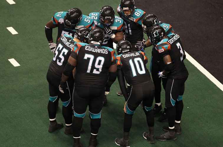 De Arizona Rattlers spelen Arena Football in Phoenix