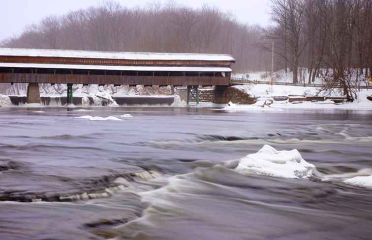 Los puentes cubiertos del condado de Ashtabula / Ohio