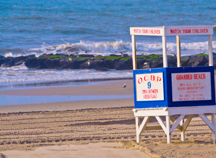 Cela a été voté la meilleure plage du New Jersey / New Jersey