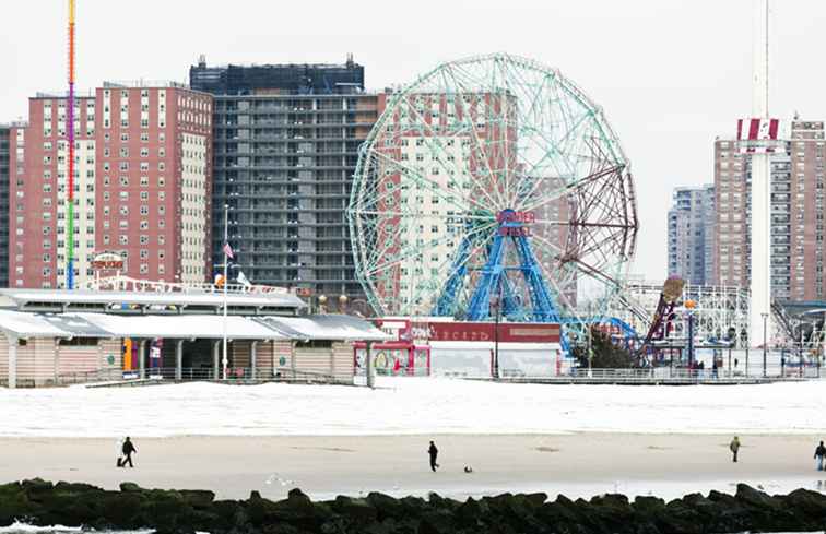 Top 6 Aktivitäten auf New York Coney Island im Winter / New York