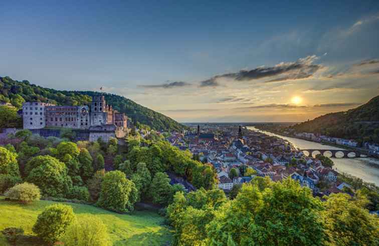 Toppattraktioner i Heidelberg / Tyskland