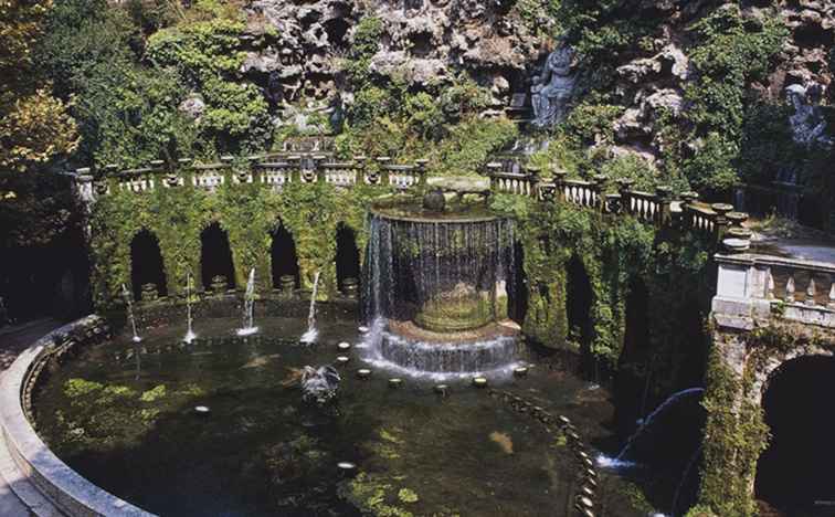 Guida di Villa d'Este, Tivoli-Italy / Italia