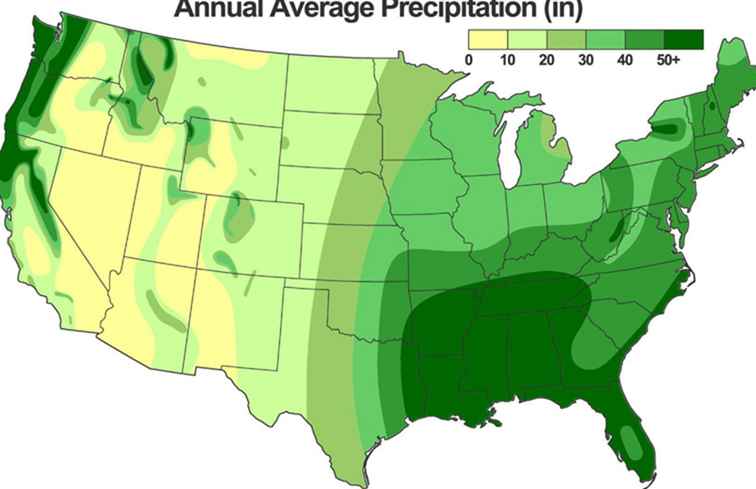 Wettest Places negli Stati Uniti / 