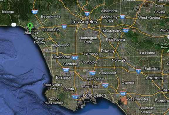 Waar is de Santa Monica Pier?