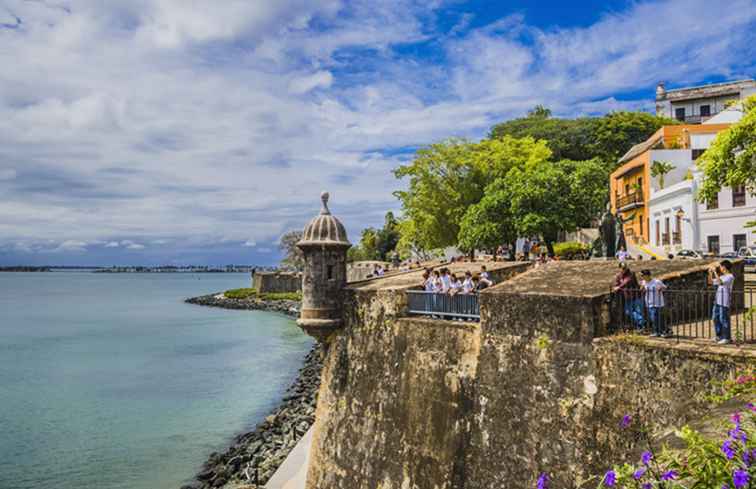 Una guida dei visitatori di Old San Juan, Porto Rico
