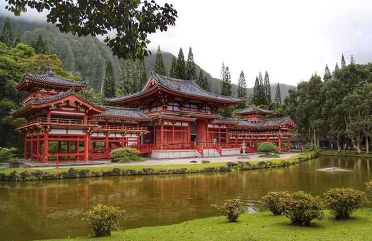 Byodo-In Temple im Tal der Tempel, Oahu, Hawaii / Hawaii