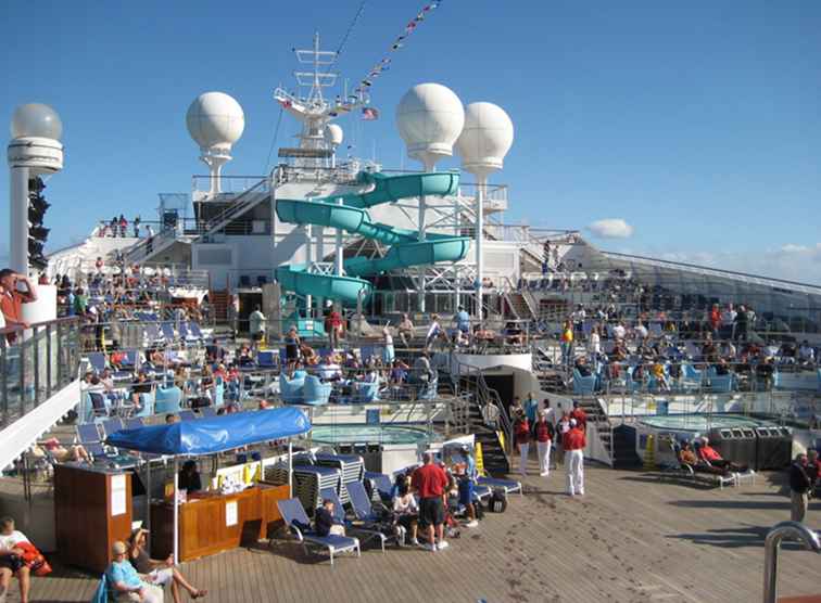 Carnival Liberty - Aree esterne ed esterni del ponte / cruiselines