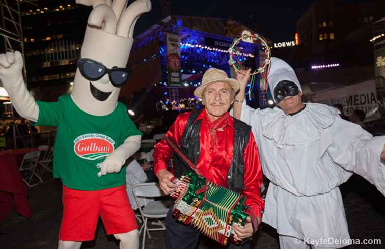 Feest van San Gennaro Los Angeles Italiaans Festival 2016 / Californië