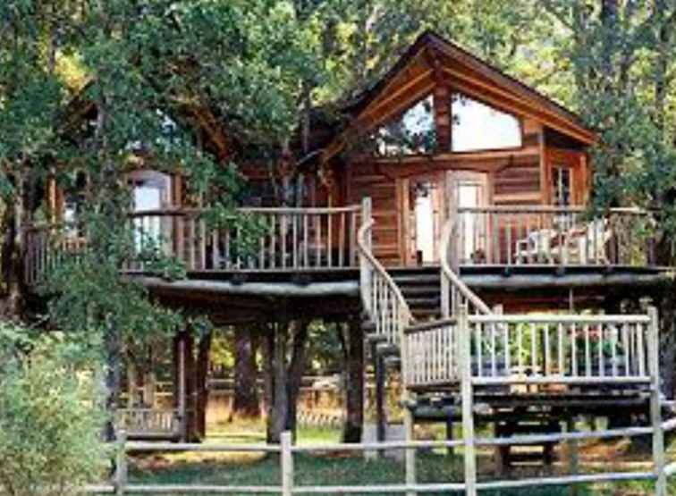 High-Flying Treehouses donde puedes pasar la noche / FamilyTravel