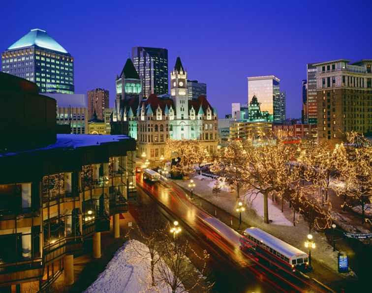 Luces navideñas en las ciudades gemelas en 2017 / Minnesota