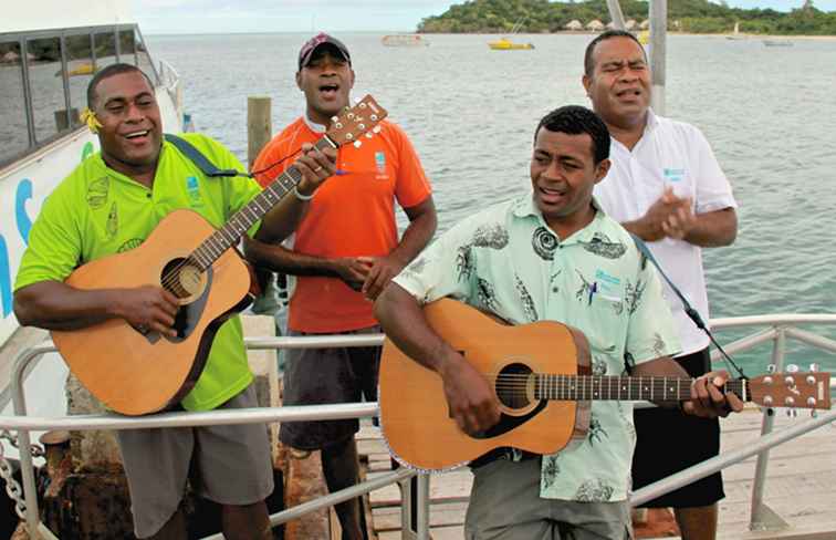 La bella canzone di addio di Isa Lei Fiji / Isole del Pacifico