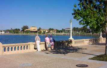 Lake Mirror Park, Lakeland, Floride / Floride