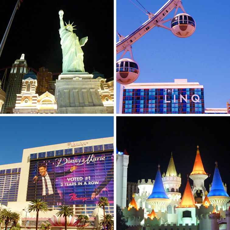 Las Vegas Hotel telefoonnummers en website-informatie / Nevada