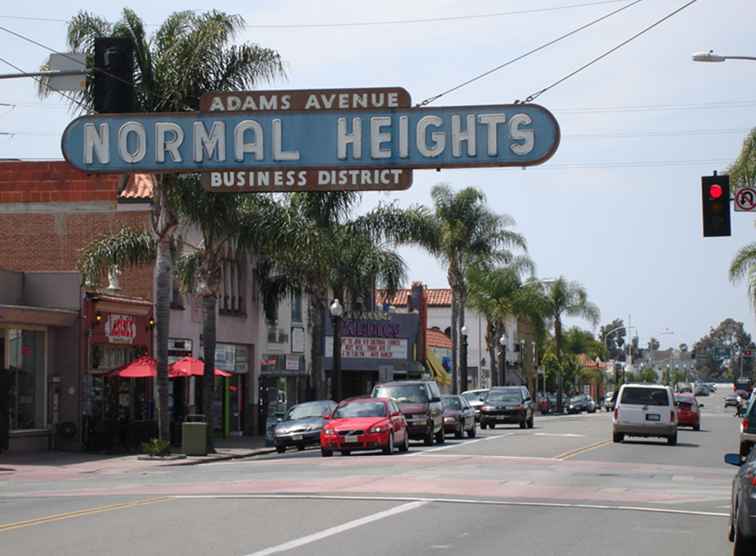 San Diego Neighborhood Profil Normale Höhen