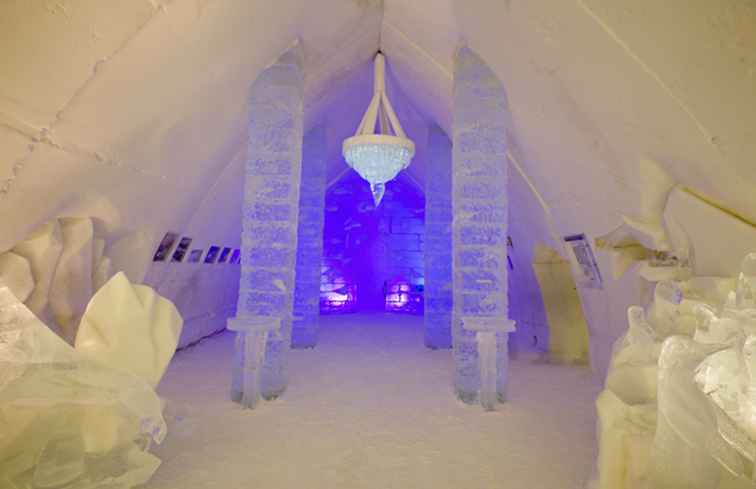 Alojarse en el Quebec Ice Hotel