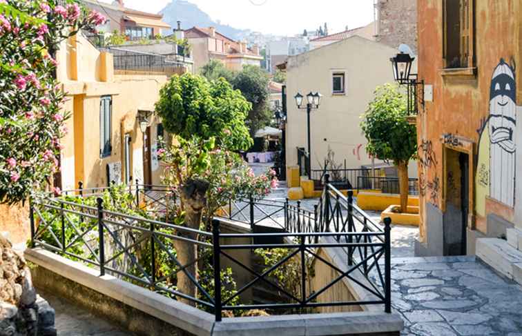 Die 10 besten Viertel in Athen zu erkunden / Griechenland