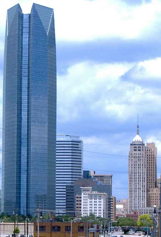 La torre del Devon a Oklahoma City