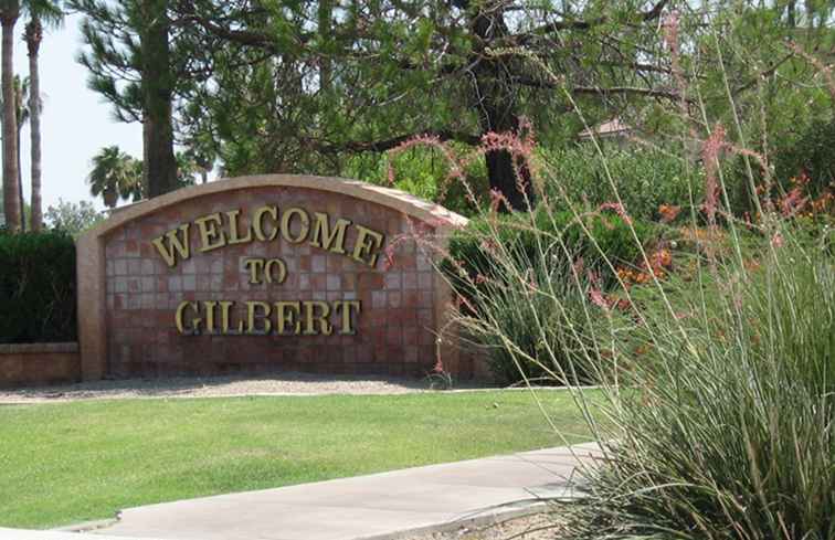 Reisezeiten und Entfernungen Von Gilbert, Arizona / Arizona