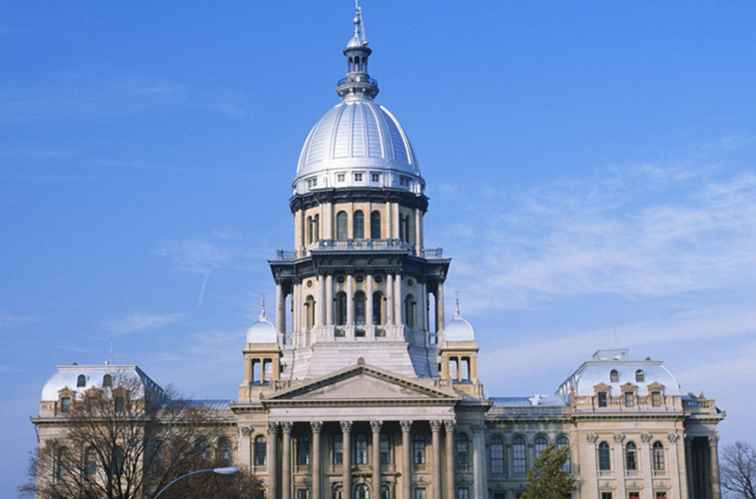 Visitando i senatori dello Stato dell'Illinois al Campidoglio / Illinois