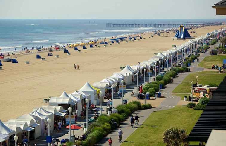 10 beste dingen om te doen en te zien aan de Virginia Beach Boardwalk / Virginia