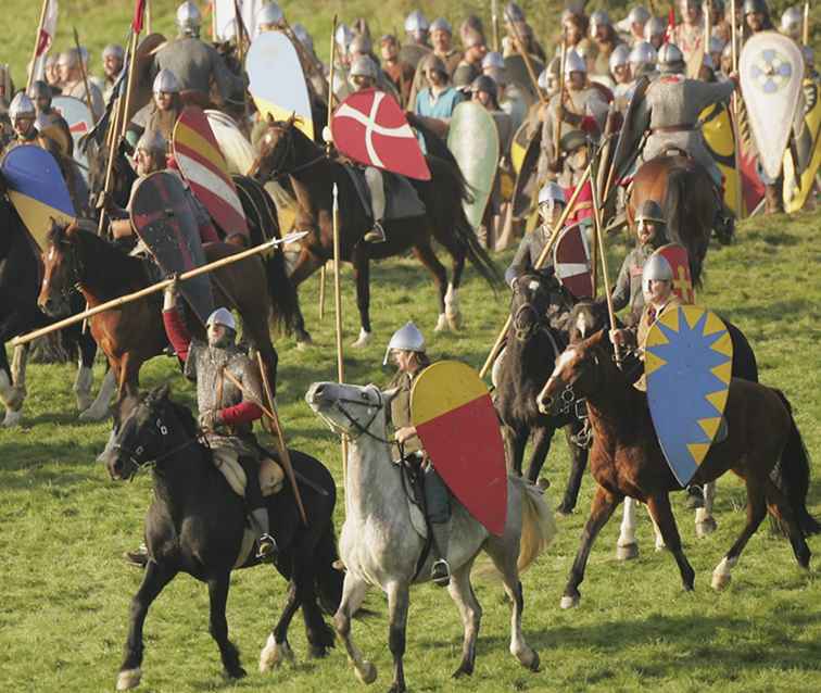 1066 Inizia la battaglia di Hastings Trail / Inghilterra